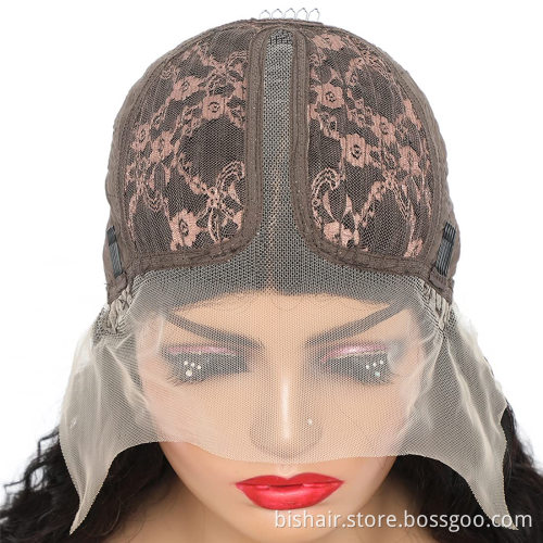 Loose Deep Wave Lace Front Wigs Human Hair  T Part Lace Front Wig Pre Plucked with Baby Hair 22inch, Middle Part Loose Deep Wig